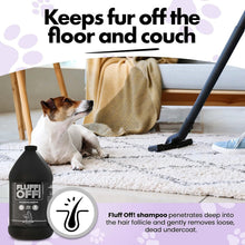 Load image into Gallery viewer, Economical 1 Gal Fluff Off! Deshedding Dog &amp; Cat Shampoo - Gentle &amp; Effective