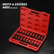 Load image into Gallery viewer, Versatile 20-Piece 1/2" Drive Allen Bit Set - Chrome Moly Steel Construction