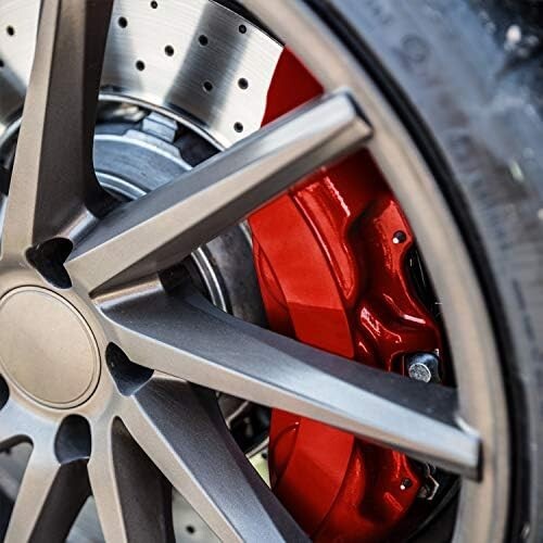 DIY Premium Brake Caliper Paint Kit with High Temp RED Epoxy - Easy Application