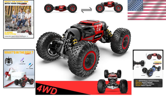 All-Terrain 15 KMH Remote Control Car - Perfect Birthday Gift for Boys 6-12