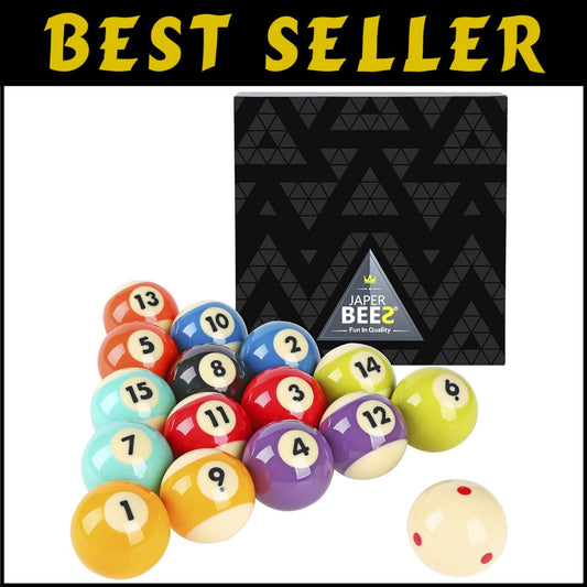 Precision-Crafted Resin Billiard Balls for Professional Tournament Play