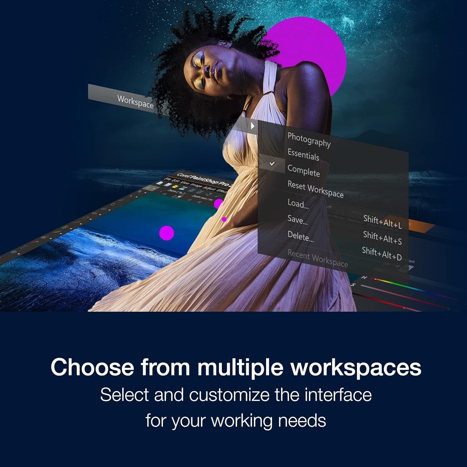 PaintShop Pro 2023 Ultimate Package with Creative Suite & Advanced Editing Tools