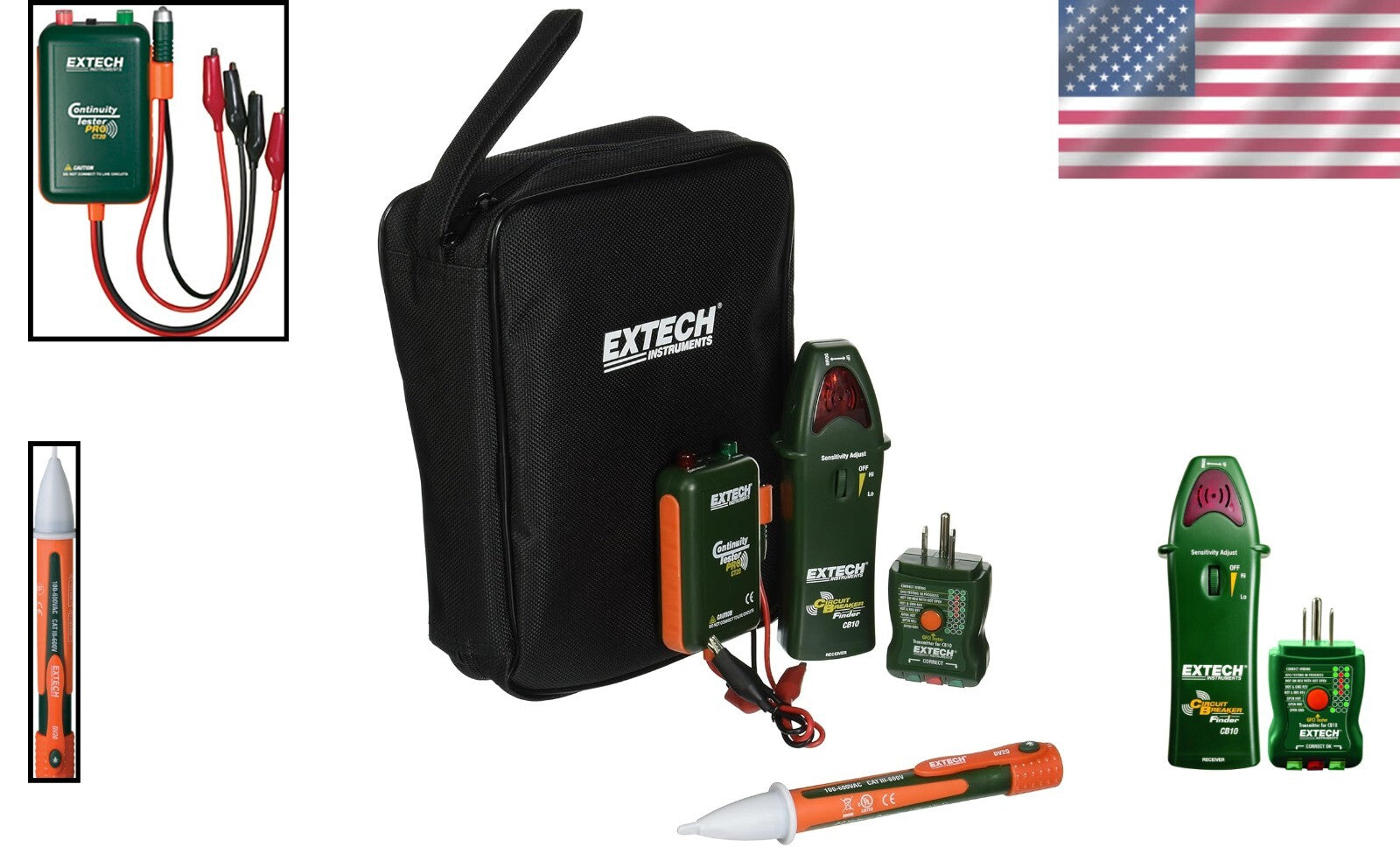 Multifunctional Electrical Troubleshooting Kit with Circuit Breaker Finder