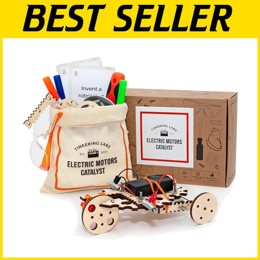 Discover Electrical Engineering: Educational STEM Kit for Kids 8-12, 50+ Parts