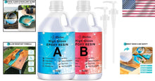 Load image into Gallery viewer, Durable Crystal Clear Epoxy Resin Kit - Ideal for Wood Coating &amp; Art Projects