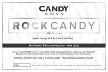 Load image into Gallery viewer, Individually Wrapped Silver Rock Candy Sugar Sticks – Perfect for Celebrations