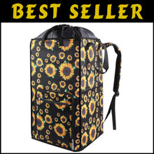 Load image into Gallery viewer, Extra Large 2-in-1 Backpack Hamper with Adjustable Straps for College Life