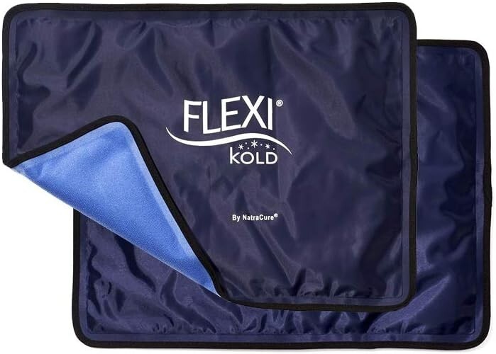 Colder For Longer: FlexiKold Reusable Ice Packs for Muscle Pain & Injuries