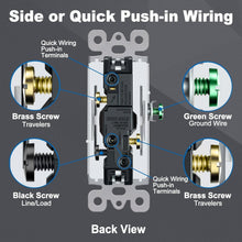 Load image into Gallery viewer, Versatile 3-Way Light Switch - 30-Pack Paddle Rocker, 120/277V, UL Certified