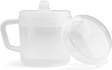 Load image into Gallery viewer, Easy Grip 8oz Adult Sippy Cup - Spill-Resistant, Perfect for Limited Mobility