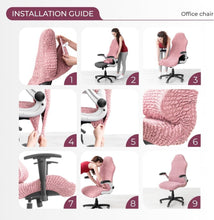 Load image into Gallery viewer, Breathable and Hypoallergenic Chair Cover - Perfect for Office &amp; Gaming Chairs