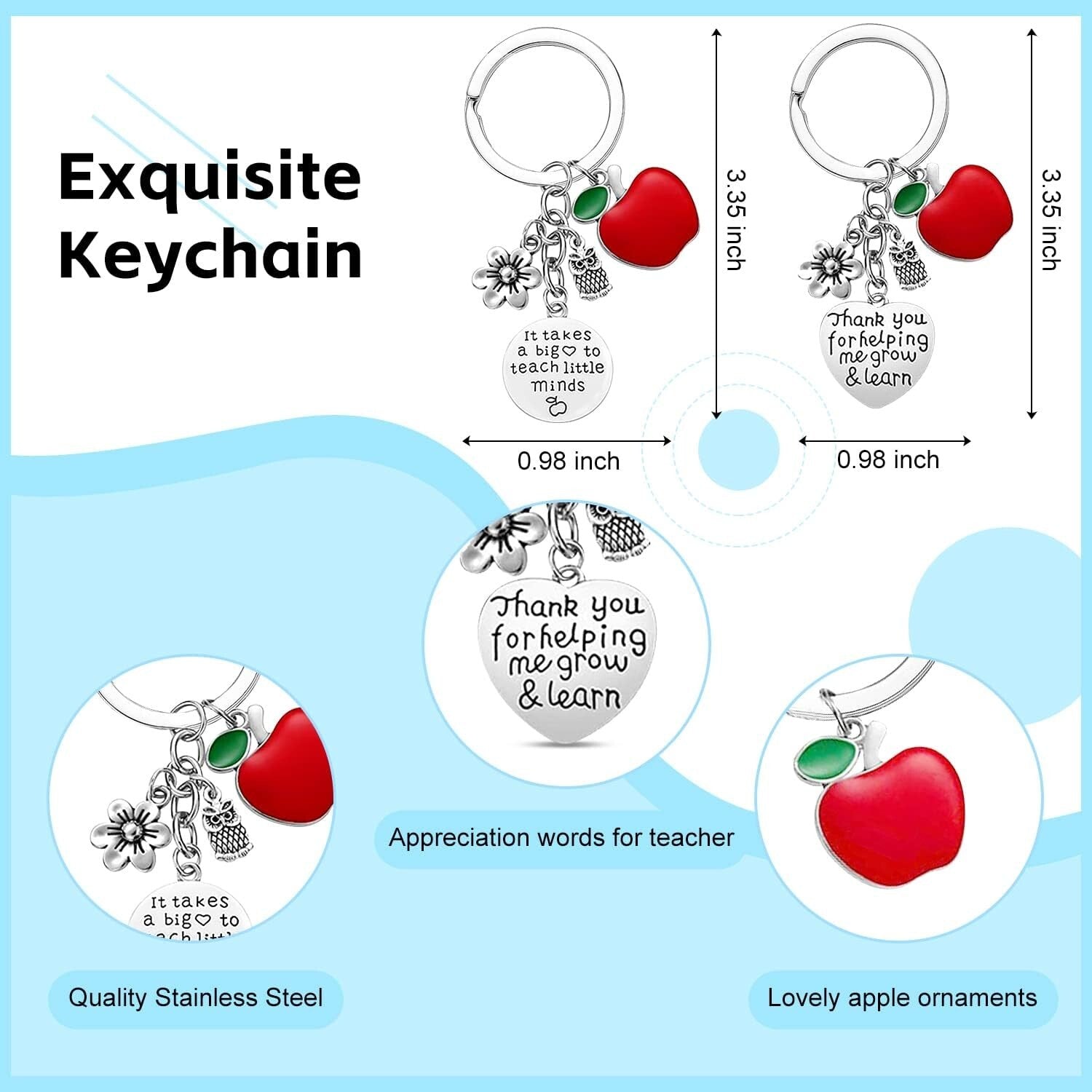 Stylish 12 Piece Teacher Appreciation Set with Tumblers & Personalized Gifts