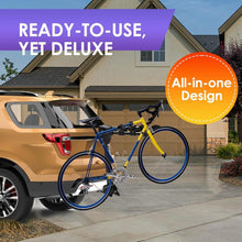 Load image into Gallery viewer, 4-Bike Tilting Hitch Carrier with Convenient Pedal - For All Your Adventures