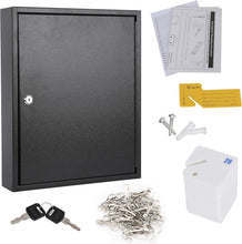 Load image into Gallery viewer, Heavy-Duty Metal Key Cabinet for Homes &amp; Offices - Lockable &amp; Easily Mounted
