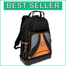 Load image into Gallery viewer, Professional Tool Backpack with Molded Bottom &amp; Padded Straps - 39 Pockets