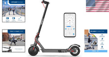 Load image into Gallery viewer, Portable Electric Scooter with 19 MPH Speed, App Control &amp; Safety Features