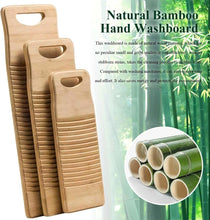 Load image into Gallery viewer, Vintage Bamboo Laundry Board - Eco-Friendly Hand-Washing Solution (Large Size)