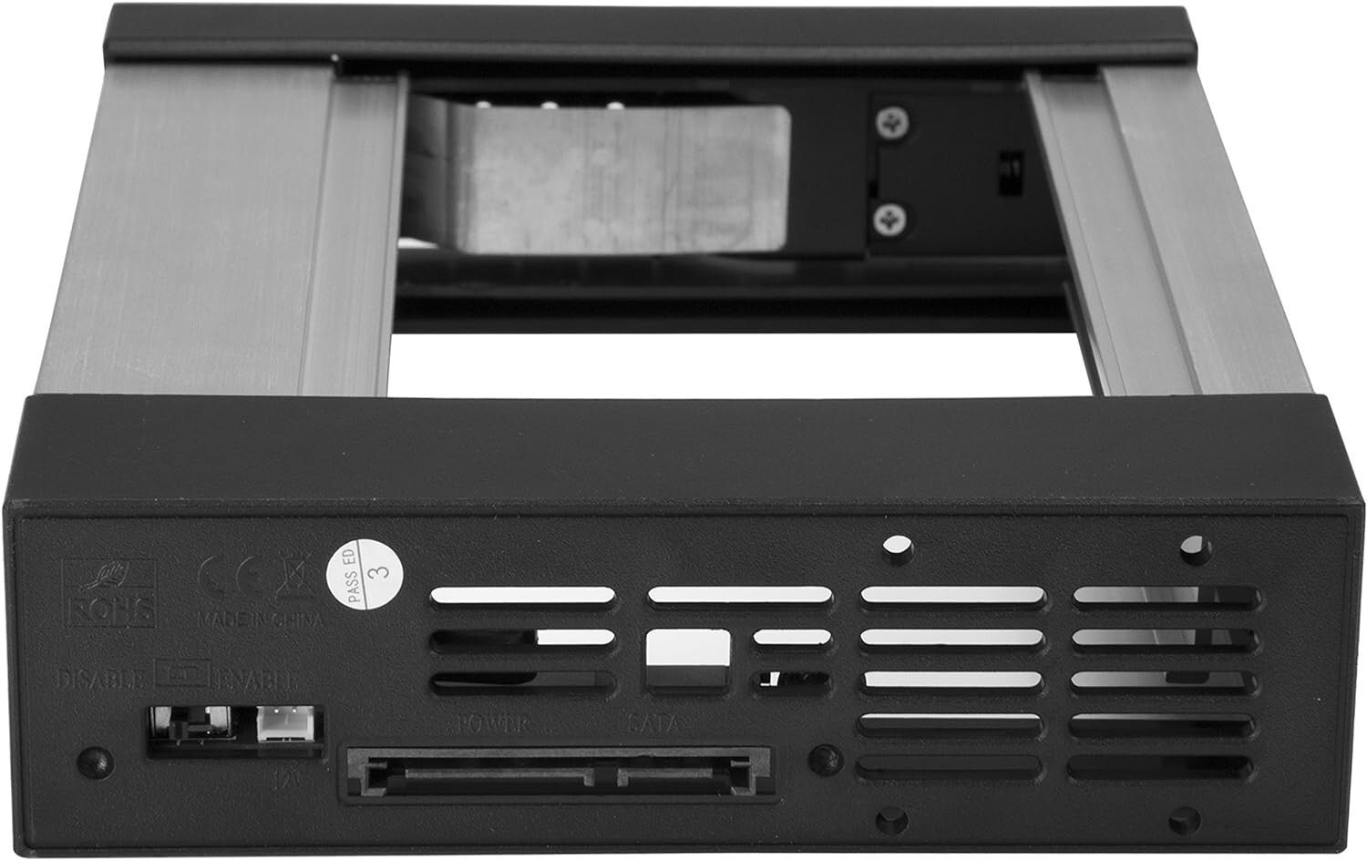 Aluminum Hot Swap Bay for 3.5" SATA/SAS Drives - 6Gbps Transfer Speeds