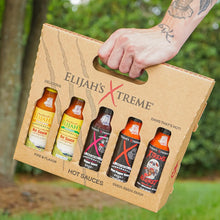 Load image into Gallery viewer, 5 Pack Gourmet Hot Sauce Gift Set - Award Winning Variety for Spice Lovers