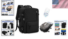 Load image into Gallery viewer, Versatile Travel Backpack with Vacuum Compression &amp; USB Charging for Adults