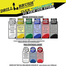 Load image into Gallery viewer, Professional 21-Piece Drill Brush Set with Blue Bristles for Pool and Boat Care