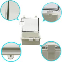 Load image into Gallery viewer, IP65 Waterproof Junction Box - Durable ABS Plastic Outdoor Enclosure 23.6 x 15.7