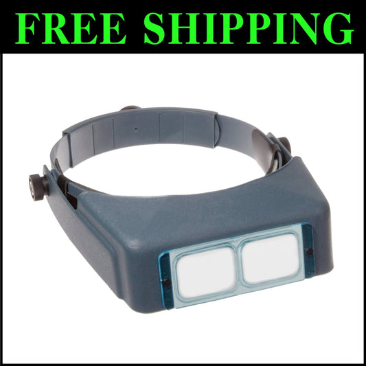 Lightweight Donegan OptiVISOR Headband Magnifier with Adjustable Visor Fit