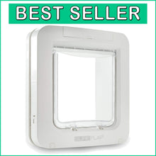 Load image into Gallery viewer, Battery-Powered Microchip Pet Door - Secure Access for Small Dogs &amp; Cats