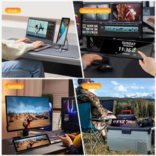 Load image into Gallery viewer, Multi-Function Touchscreen Monitor - 8.8" IPS Display for Gaming &amp; Monitoring