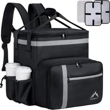 Load image into Gallery viewer, Large Capacity Pizza Delivery Bag - Insulated &amp; Leak-Proof with Comfort Straps