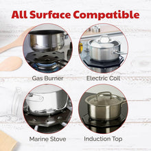 Load image into Gallery viewer, Versatile Simmer Ring Stove Cover - Dishwasher Safe Diffuser for All Cooktops