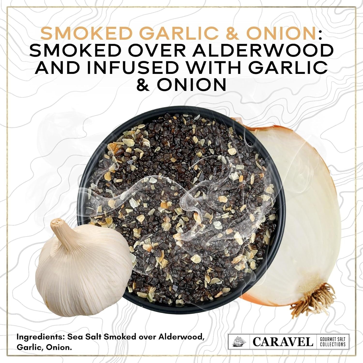 Signature Sea Salt Sampler: Smoked Bacon Chipotle, Garlic Herb & Spicy Varieties