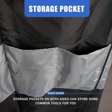Load image into Gallery viewer, 600D Heavy-Duty Waterproof Dustproof Rack Cover with Zipper - 48"W x 24"D x 72"H