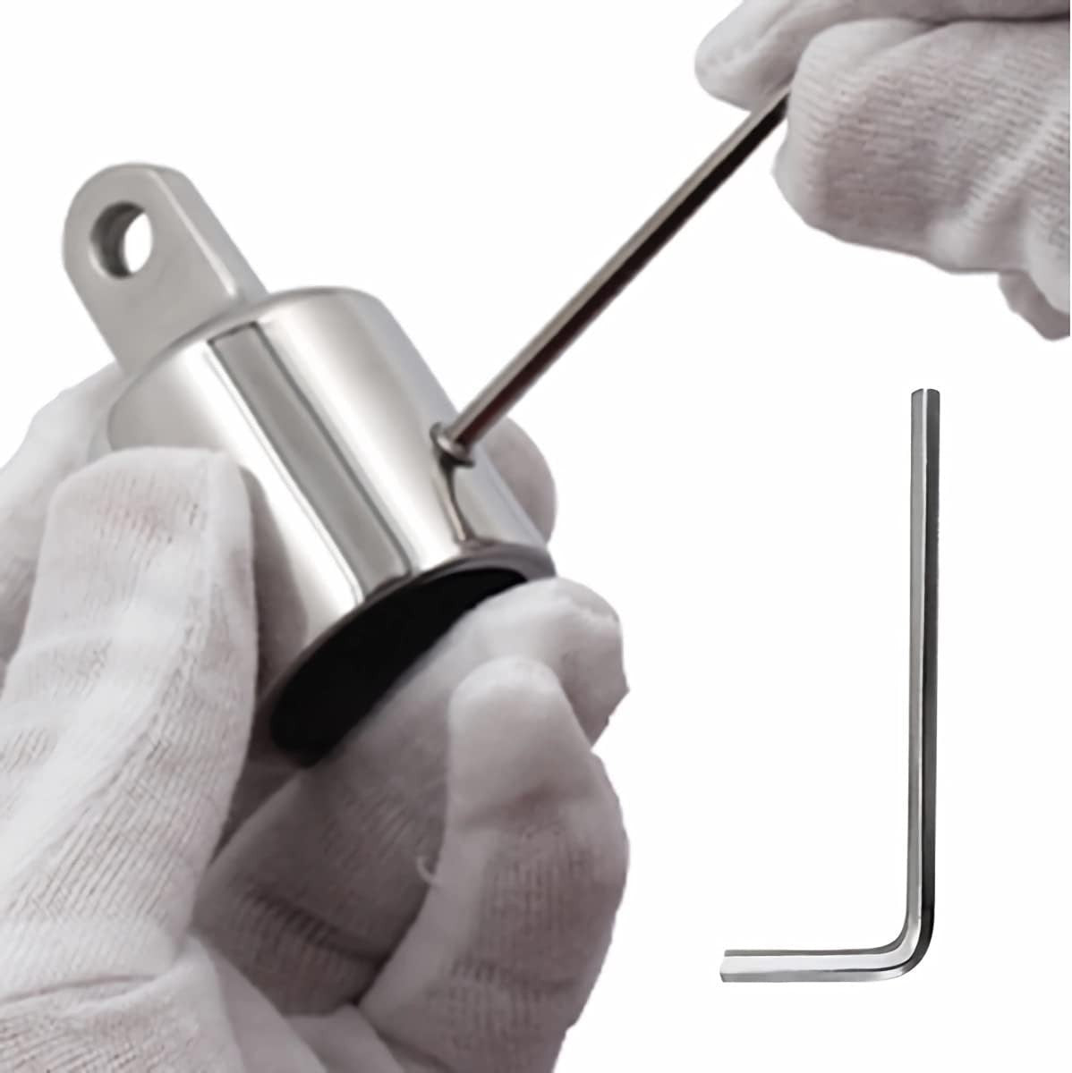 Easy Install Bimini Top Hardware Kit - Heavy Duty Stainless Steel, 12 Pieces