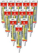 Load image into Gallery viewer, Flexible Gray Cement Crack Filler: 12 Tubes, Ideal for Indoor/Outdoor Repairs