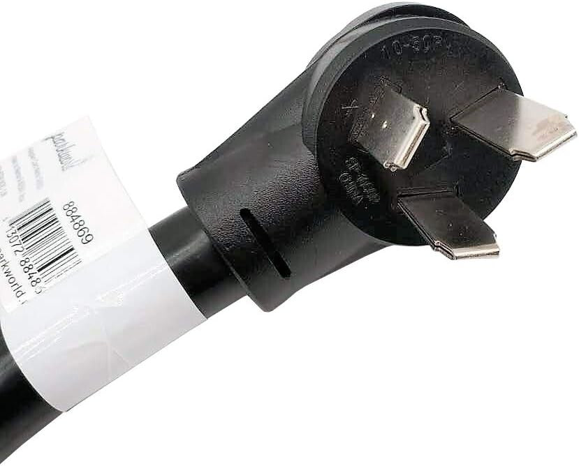 25FT 50A NEMA 10-50P to 6-50R Welding Adapter Cord - Copper Wire Construction