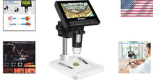 Load image into Gallery viewer, 10X-1000X Digital Microscope with 4.3" LCD for Coin Collection &amp; Observation