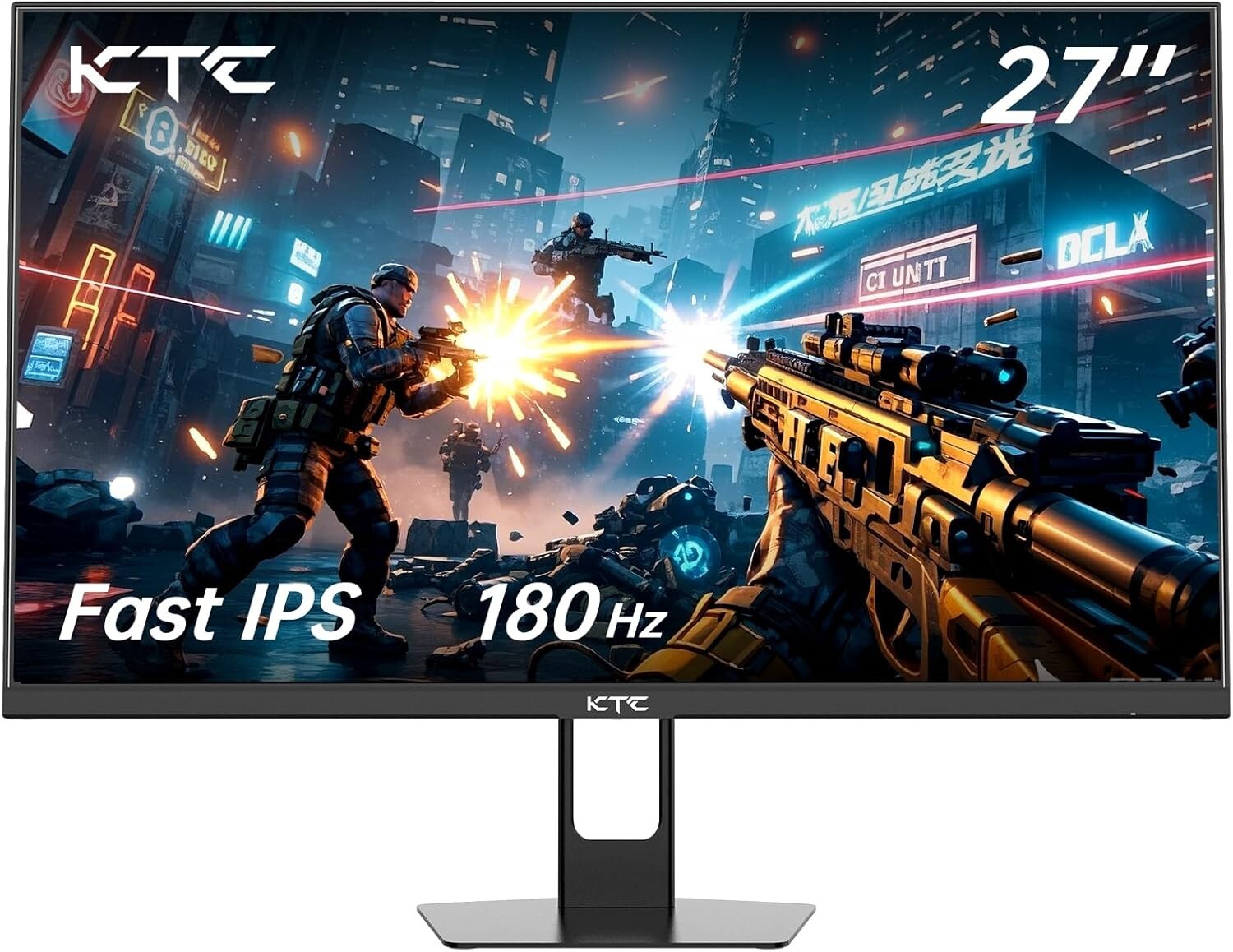 27-Inch 180Hz Gaming Monitor with 1ms Response Time & Fast IPS Technology