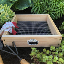 Load image into Gallery viewer, Versatile Cedar Garden Sifter for Efficient Soil Sifting - Eco-Friendly Design