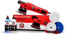 Load image into Gallery viewer, 9mm Dual Action Car Polisher Kit with Polish &amp; Compounds for Flawless Detailing