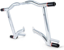 Load image into Gallery viewer, Adjustable Chrome Saddle Bag Protection Set for 2009-2025 Harley Davidson Bikes