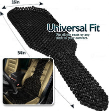 Load image into Gallery viewer, Ventilated Beaded Seat Cushion with Gentle Massage - Perfect for Cars &amp; Offices