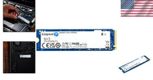 Load image into Gallery viewer, Compact 2TB M.2 NVMe SSD | Shock Resistant, High Speed for Desktop/Laptop