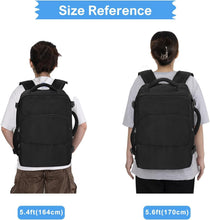 Load image into Gallery viewer, Waterproof Casual Travel Backpack with 16-Inch Laptop Compartment and Extra Bag