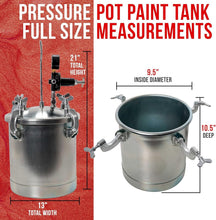 Load image into Gallery viewer, Complete 10-Liter Heavy-Duty Paint Spray System for Professional &amp; DIY Projects