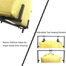 Load image into Gallery viewer, Adjustable Steel Archery Target Stand - Perfect for Uneven Grounds &amp; Bag Targets