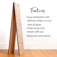 Load image into Gallery viewer, Personalized Wooden Kids Growth Chart - Functional Art for Family Spaces