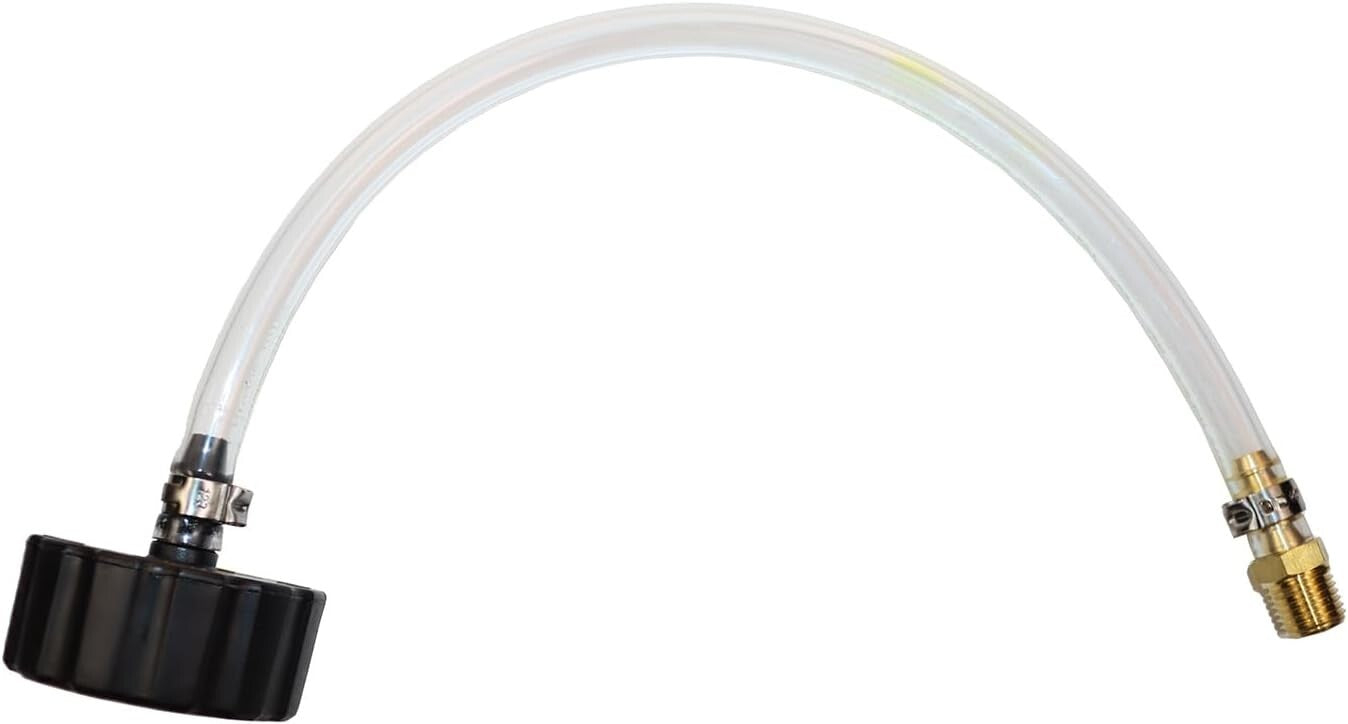 Lightweight EU Brake Bleeder Kit with 45mm Adapter - Perfect for Home & Shop