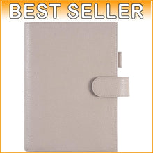Load image into Gallery viewer, Stylish Leather Planner Cover for A5 Notebooks - Fits Hobonichi, Midori &amp; More