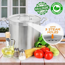 Load image into Gallery viewer, Impact-Bonded 20 Quart Stockpot with Lid - Healthy, Heavy-Duty Cooking Solution